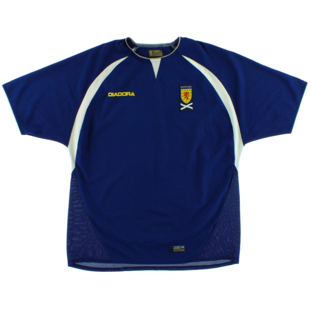 Scotland 2003-05 Home Shirt (XXL) (Excellent)_0
