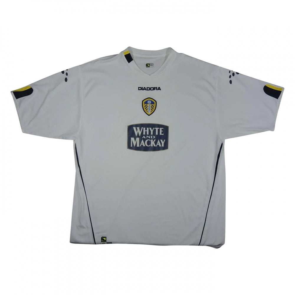 Leeds United 2004-05 Home Shirt (L) (Excellent)_0