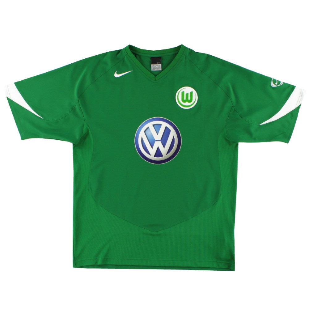 Wolfsburg 2005-06 Home Shirt ((Good) S)_0