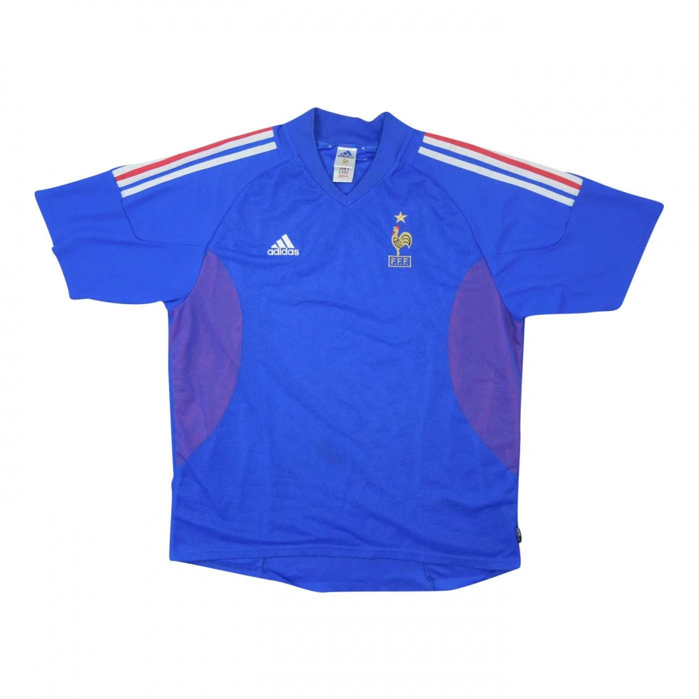 France 2002-04 Home Shirt (M) (Excellent)_0