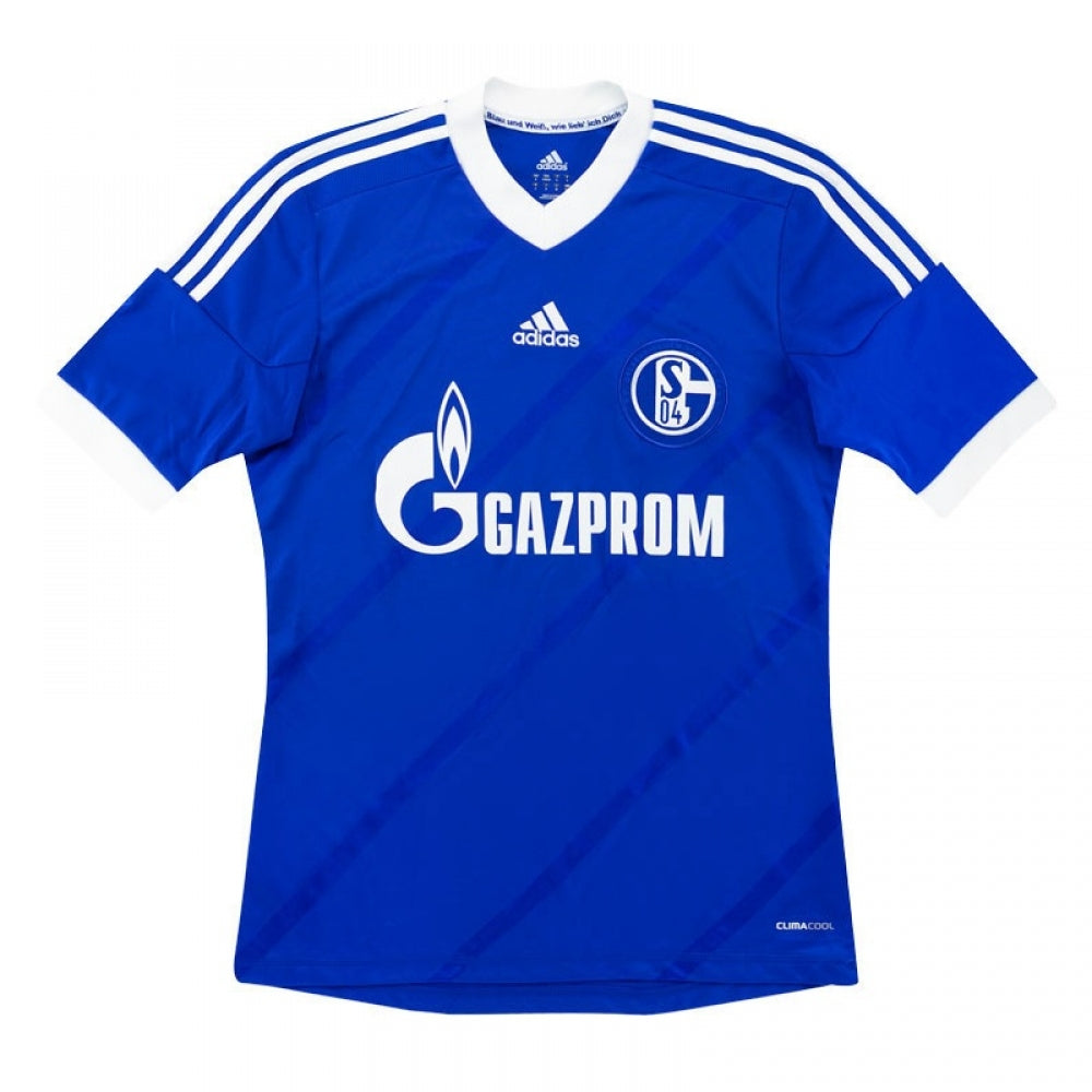 Schalke 2012-13 Home Shirt ((Very Good) M)_0