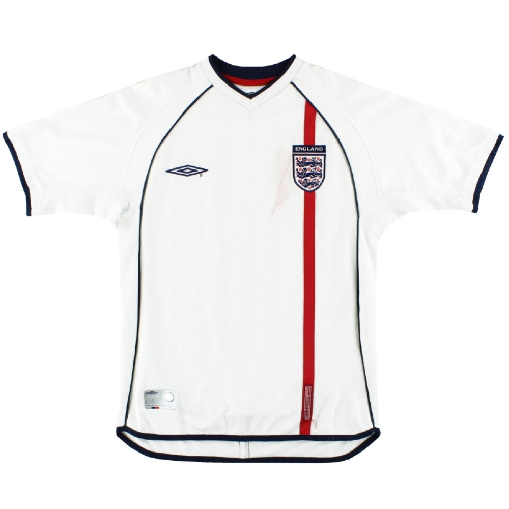 England 2001-03 Home Shirt (M) (Very Good)_0