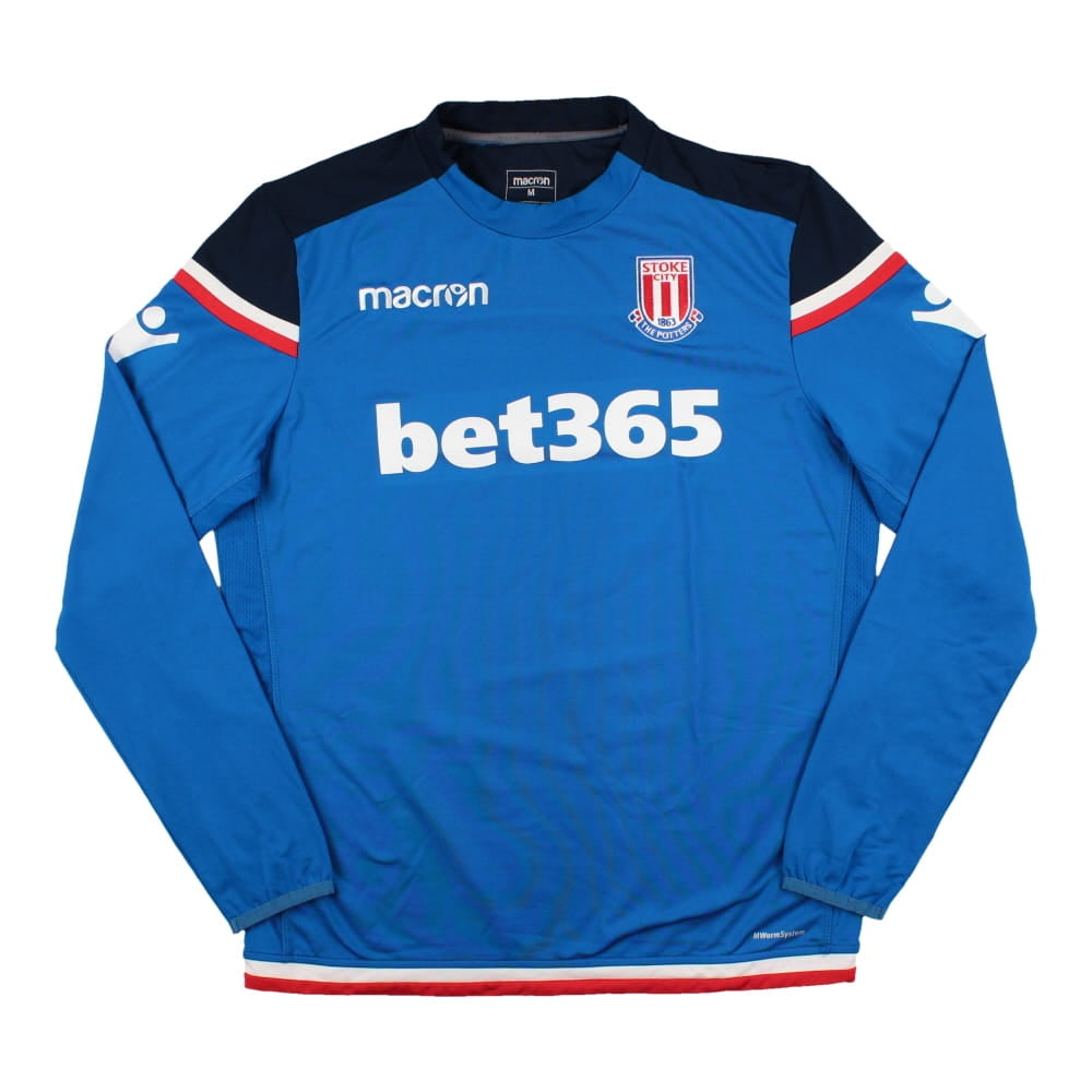 Stoke City 2017-18 Sweatshirt ((Excellent) M)_0