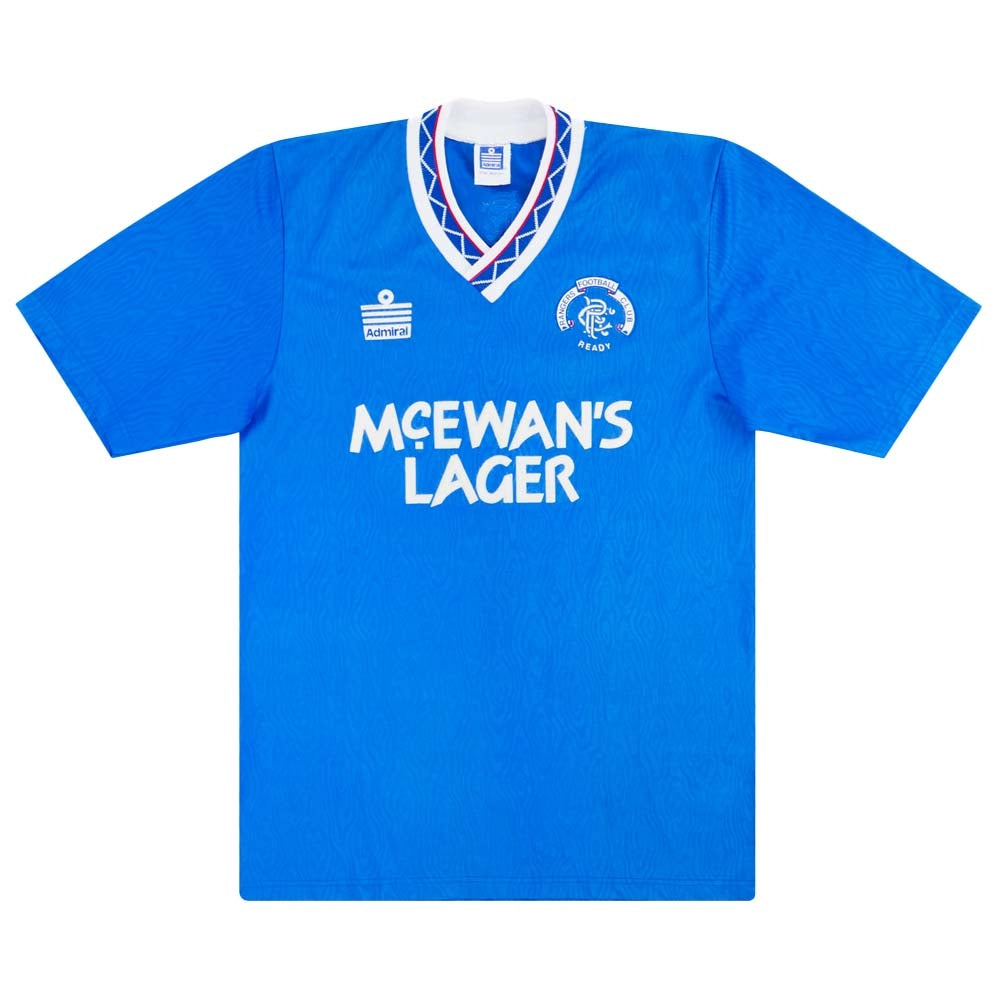 Rangers 1990-92 Home (M) (Very Good)_0