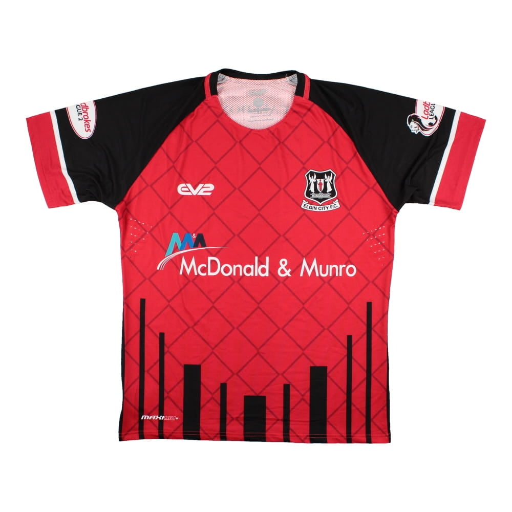 Elgin City 2018-19 Away Shirt (M) (Mint)_0