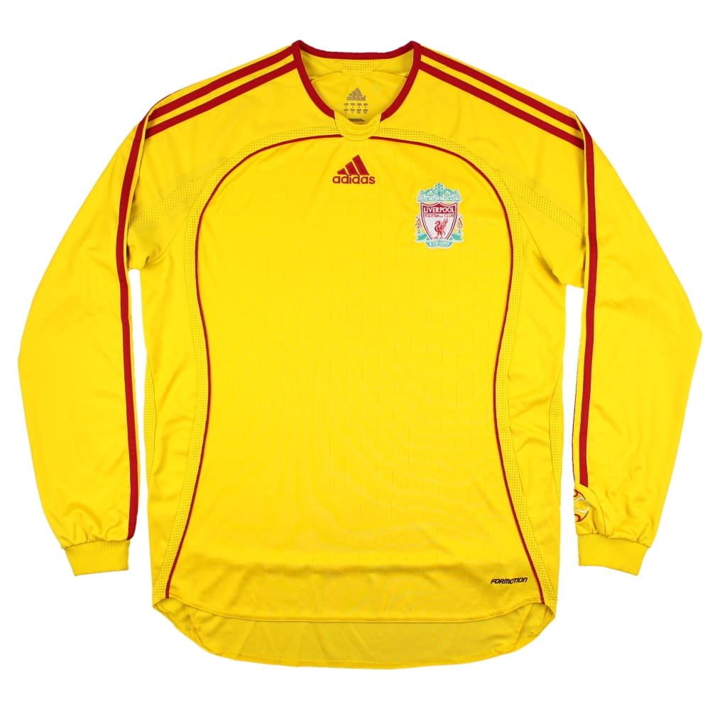 Liverpool 2006-2007 Away Long Sleeve Shirt (L) (Very Good)_0