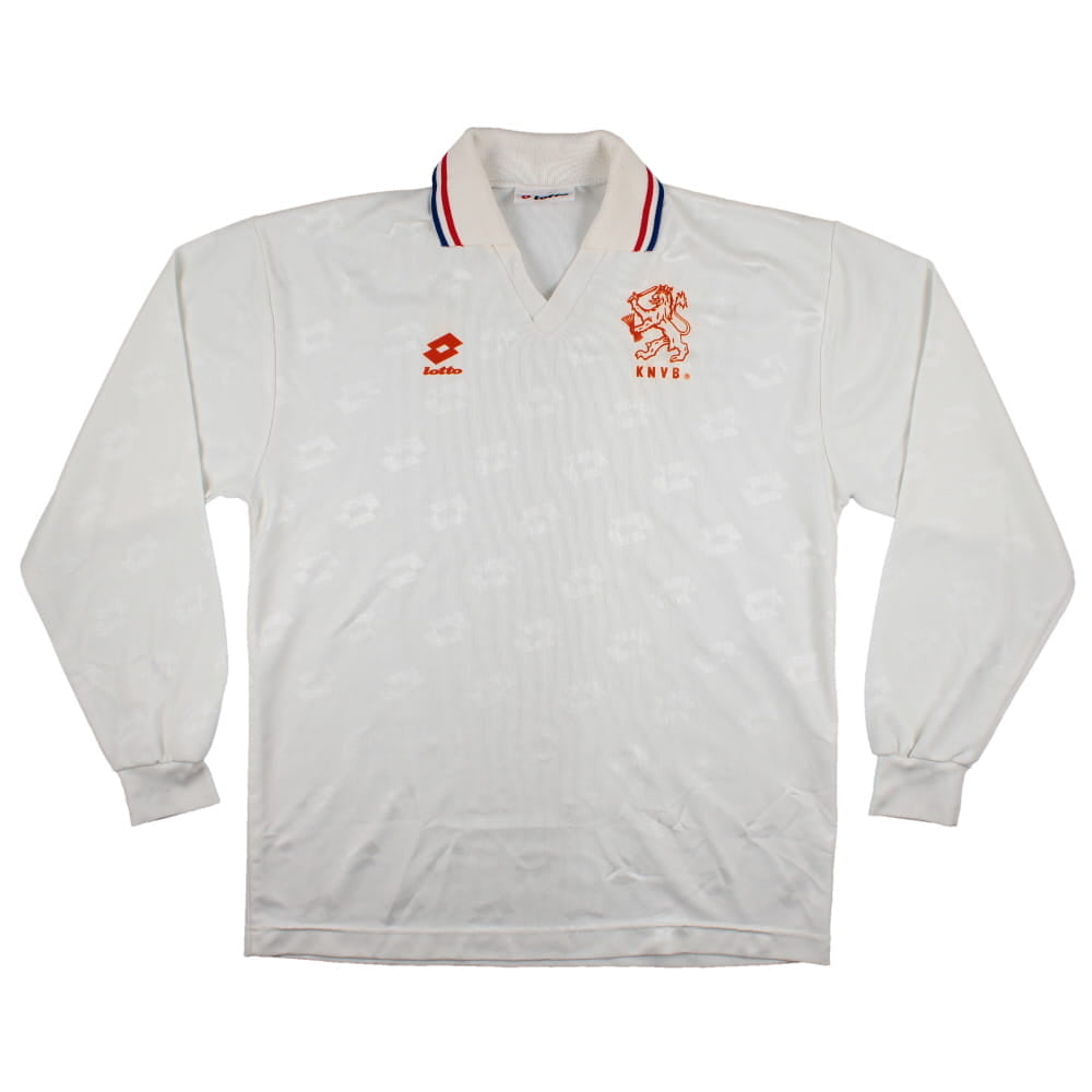 Holland 1992-94 Long Sleeve Away Shirt (L) (Very Good)_0