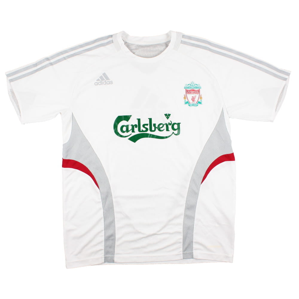 Liverpool 2009-10 Adidas Training Shirt (XL) (Good)_0