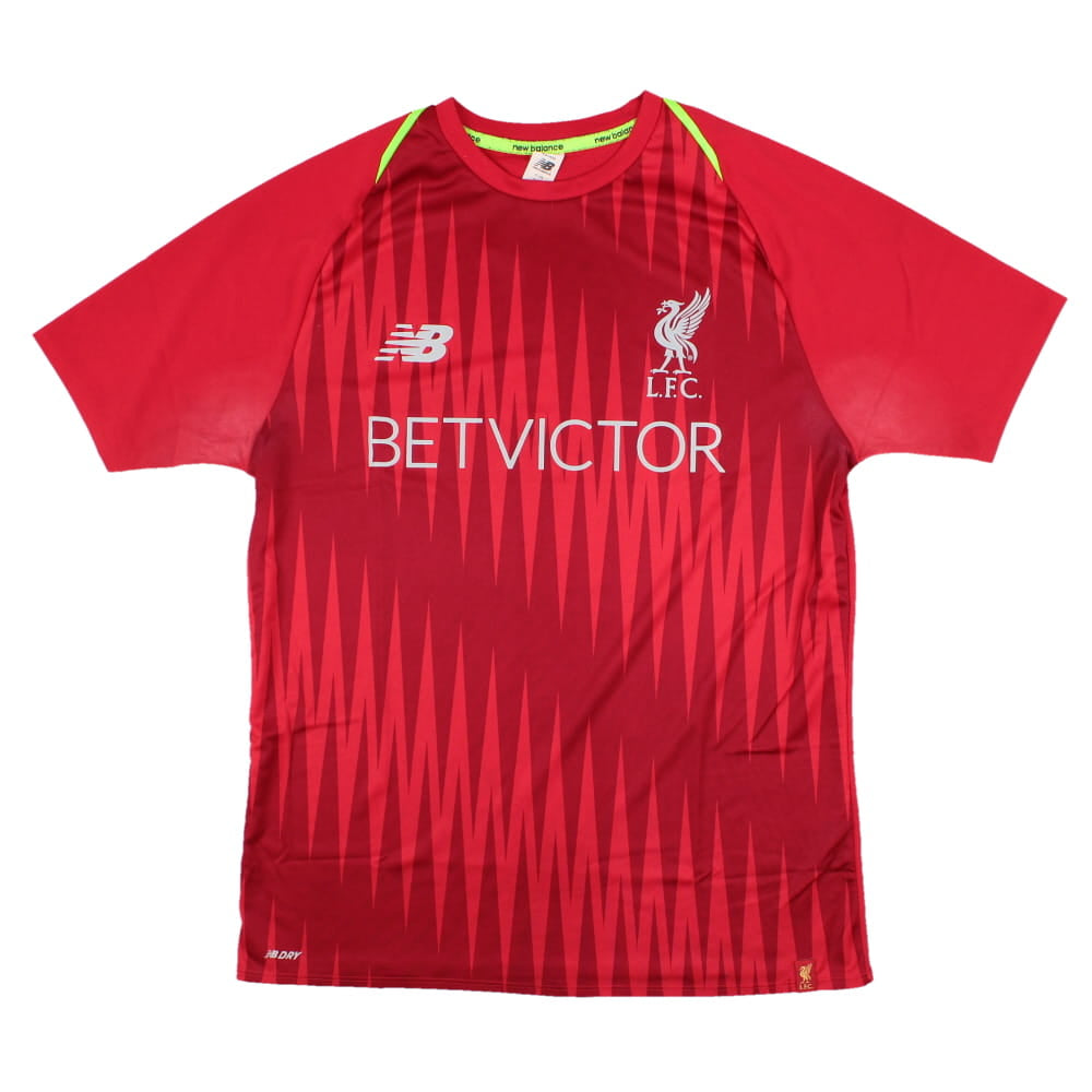 Liverpool 2018-19 New Balance Training Shirt (S) (Excellent)_0