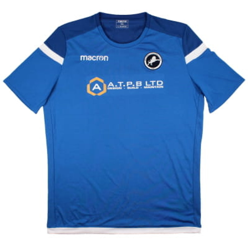 Millwall 2018-2019 Macron Training Shirt (3XL) (Excellent)_0