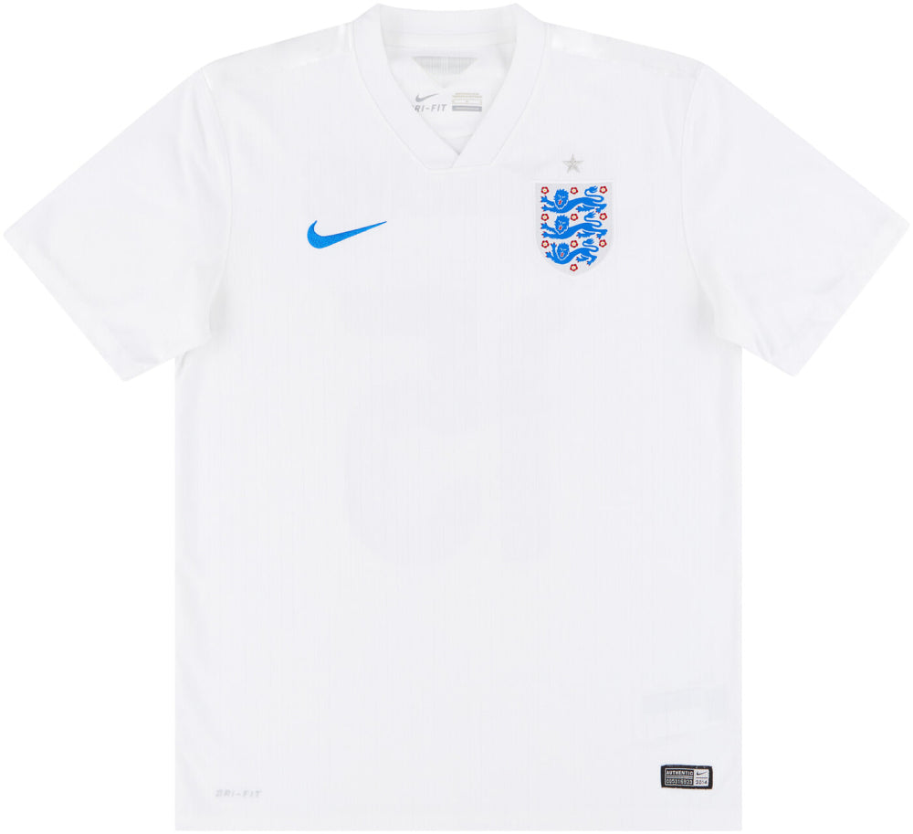 England 2014-15 Home Shirt (M) (Very Good)_0