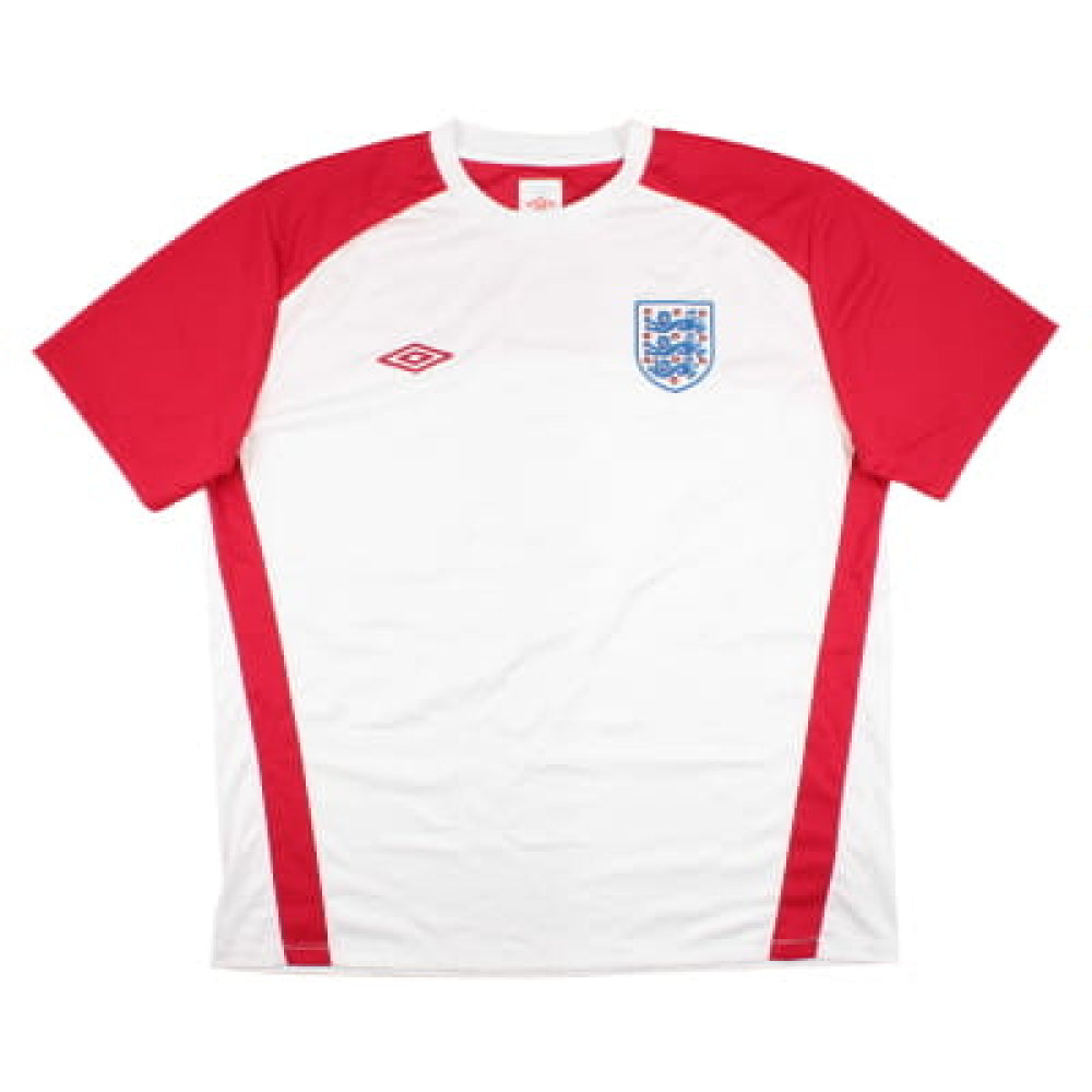 England 2010-2011 Umbro Training Shirt (2XL) (Excellent)_0