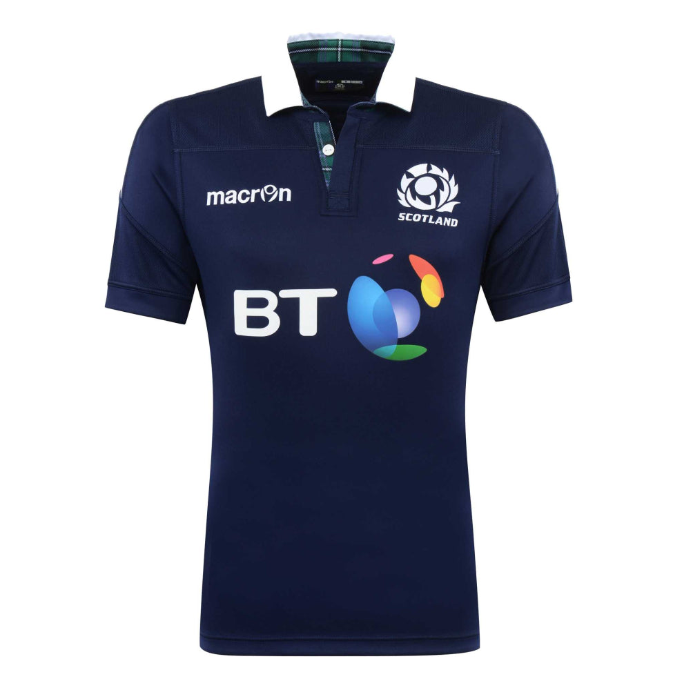 Scotland Rugby 2016-17 Home Shirt (M) (Excellent)_0