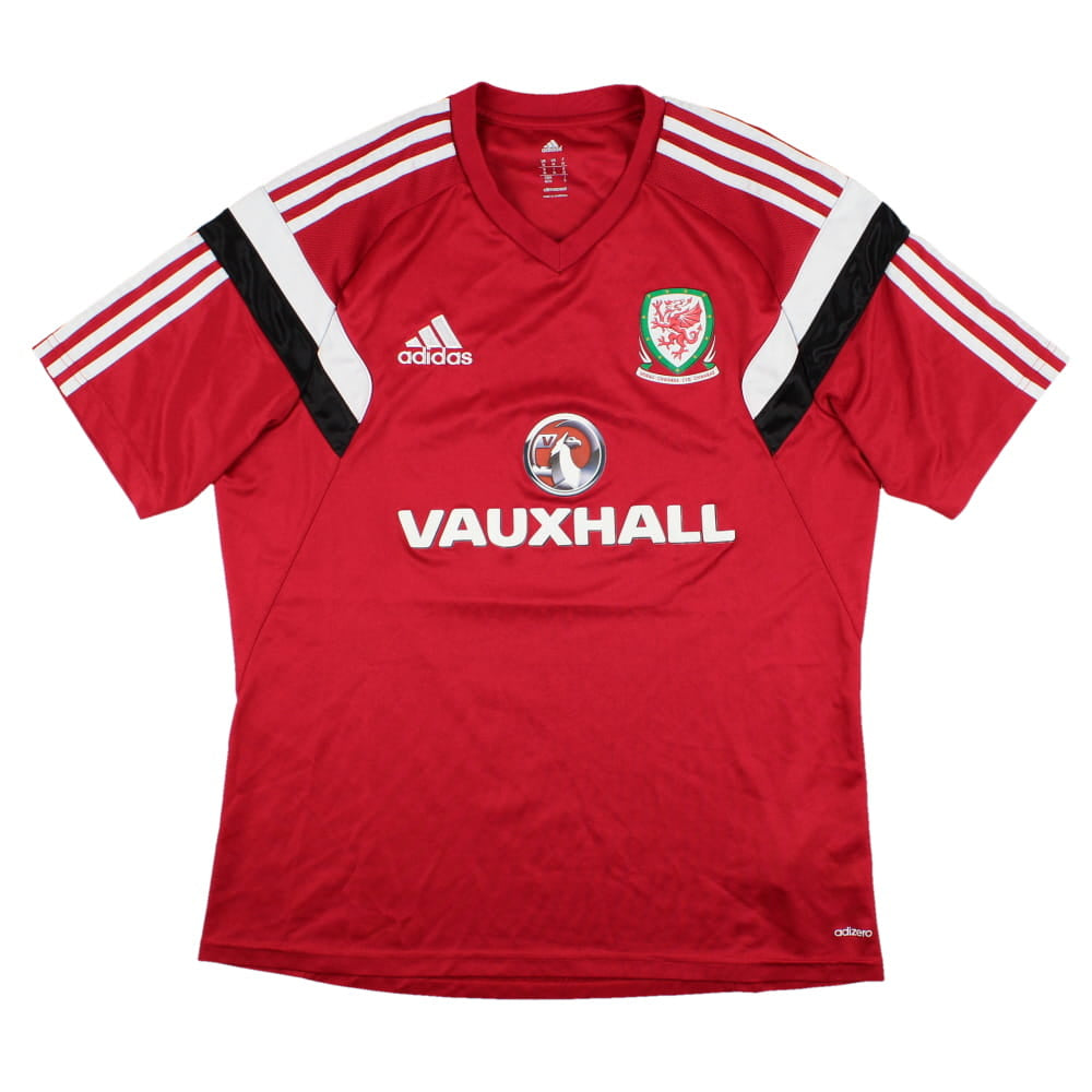 Wales 2013-14 Adidas Training Shirt (M) (Excellent)_0