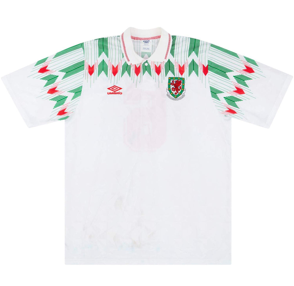 Wales 1992-94 Away Shirt (L) (Excellent)_0