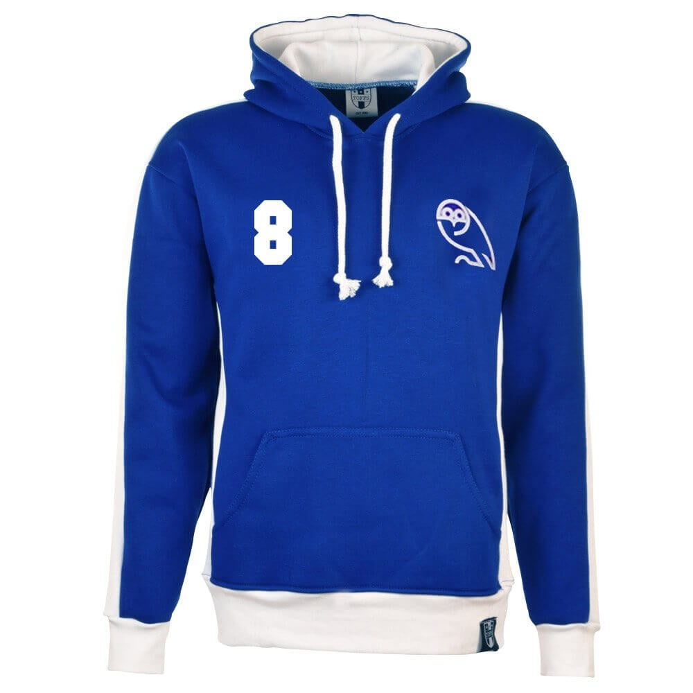 Sheffield Wednesday Number 8 Retro Hoodie_0