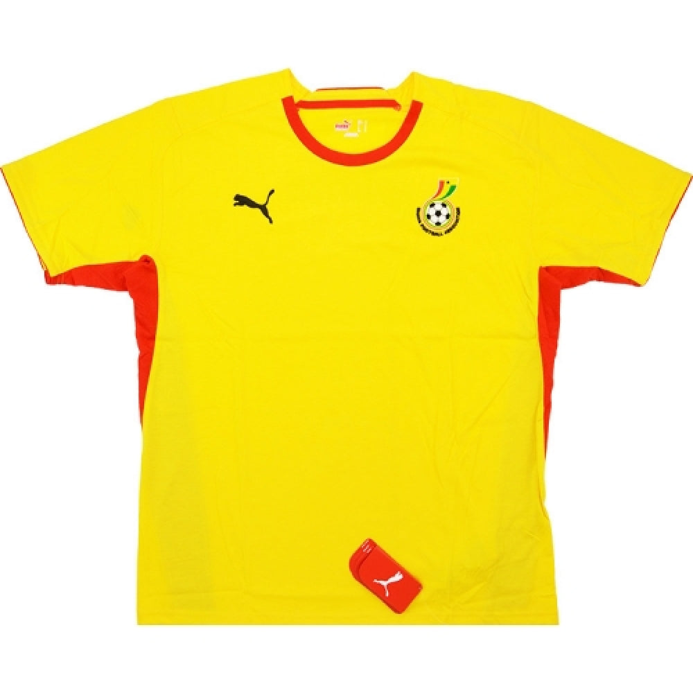 2008-09 Ghana Puma Training Tee (Yellow)_0