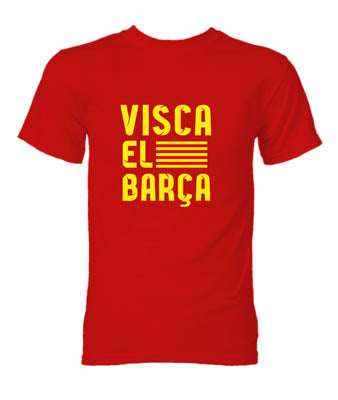 Visca El Barca T-Shirt (Red)_0